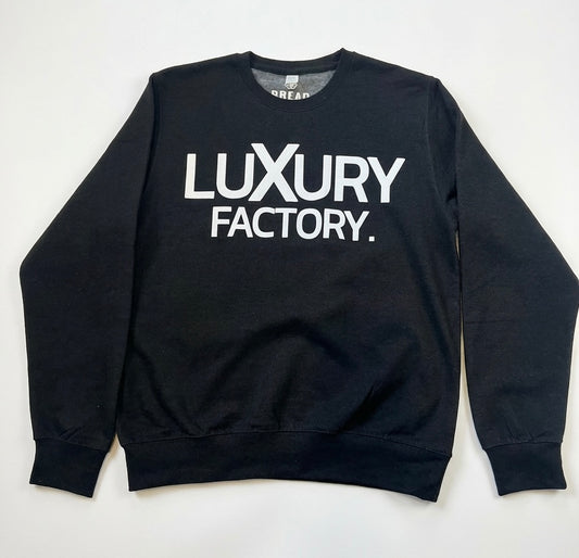Luxury Factory Sweatshirt - Black/White