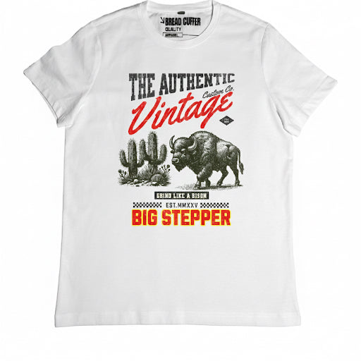 Big Stepper Bison – Grind Like a Bison T-Shirt