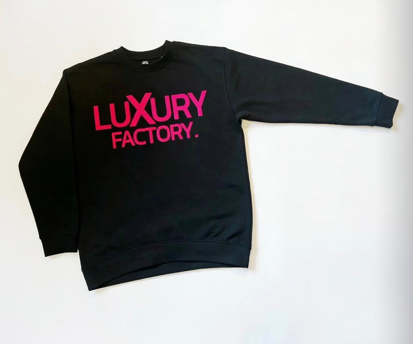Luxury Factory Sweatshirt - Black/Pink